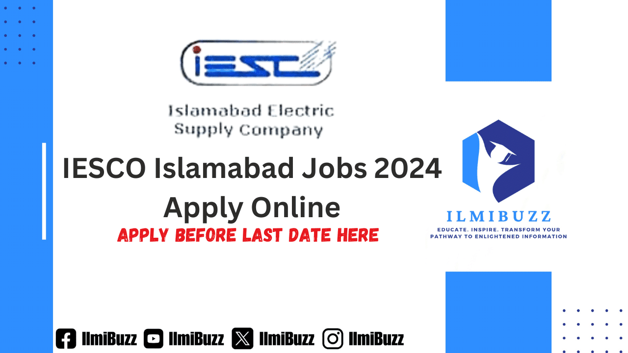 IESCO Islamabad Jobs 2024 Apply Online