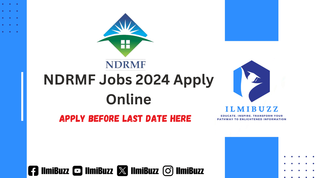 NDRMF Jobs 2024 Apply Online