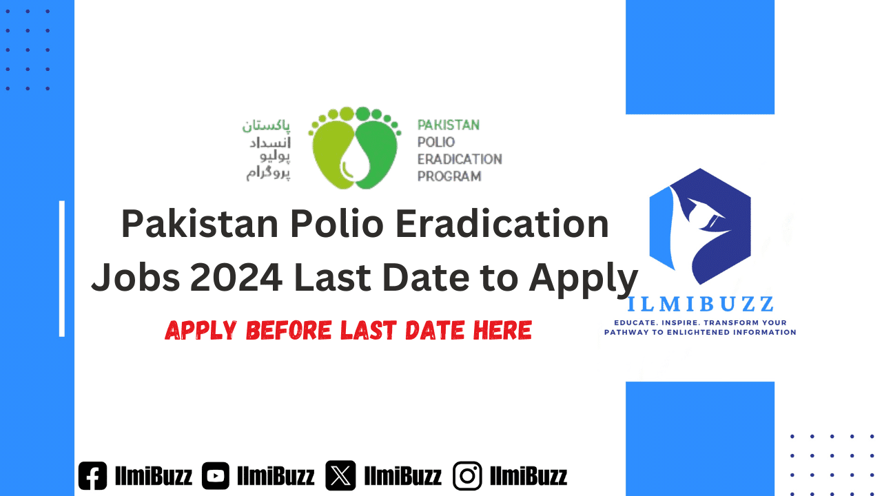 Pakistan Polio Eradication Jobs 2024