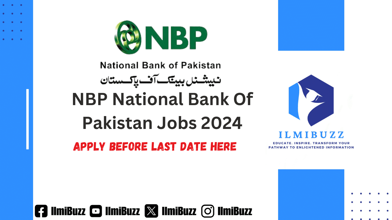 NBP National Bank Of Pakistan Jobs 2024