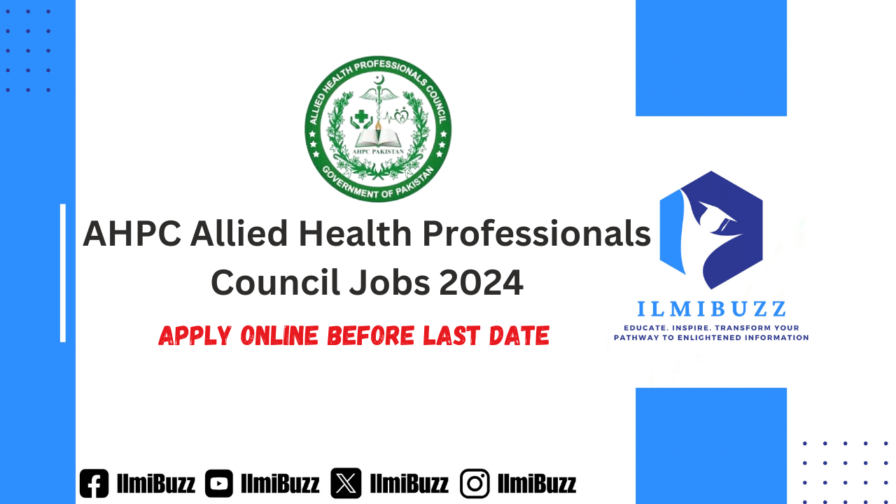 Allied Health Professionals Council Jobs 2024 