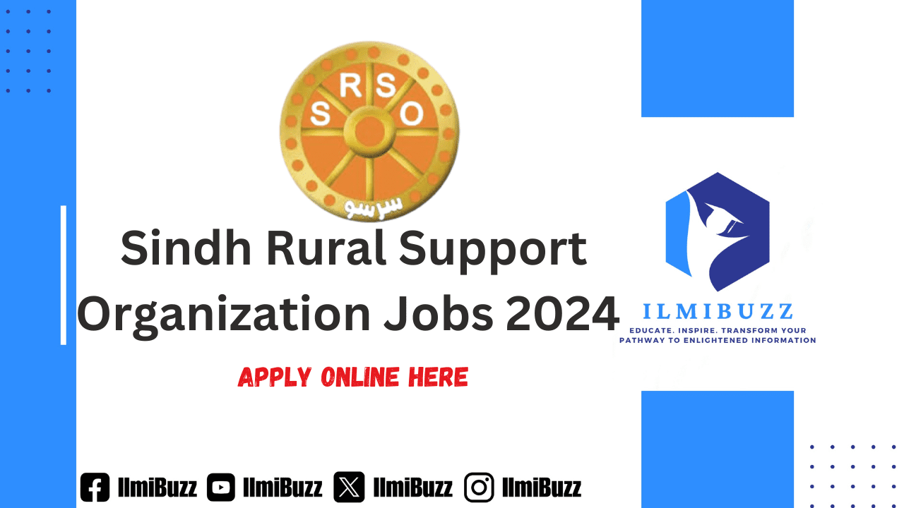 Sindh Rural Support Organization Jobs 2024