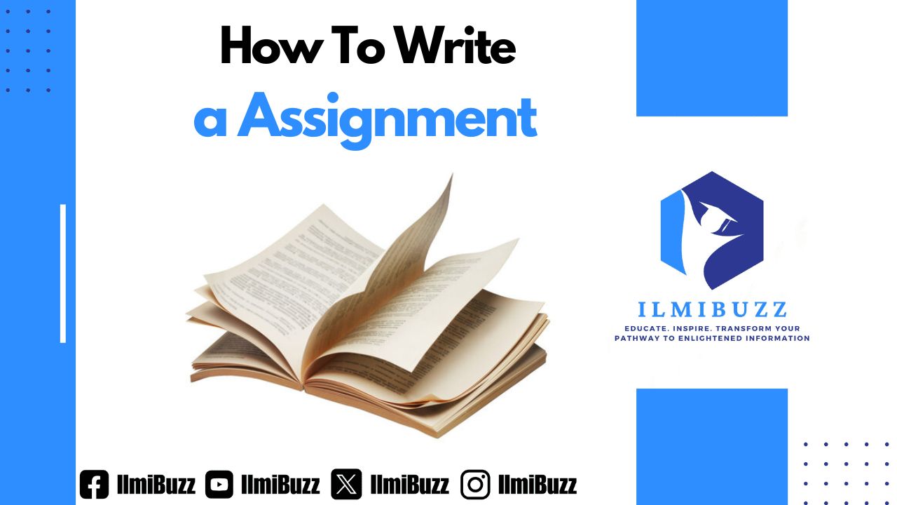 How to Write an Assignment - A Step-by-Step Guide